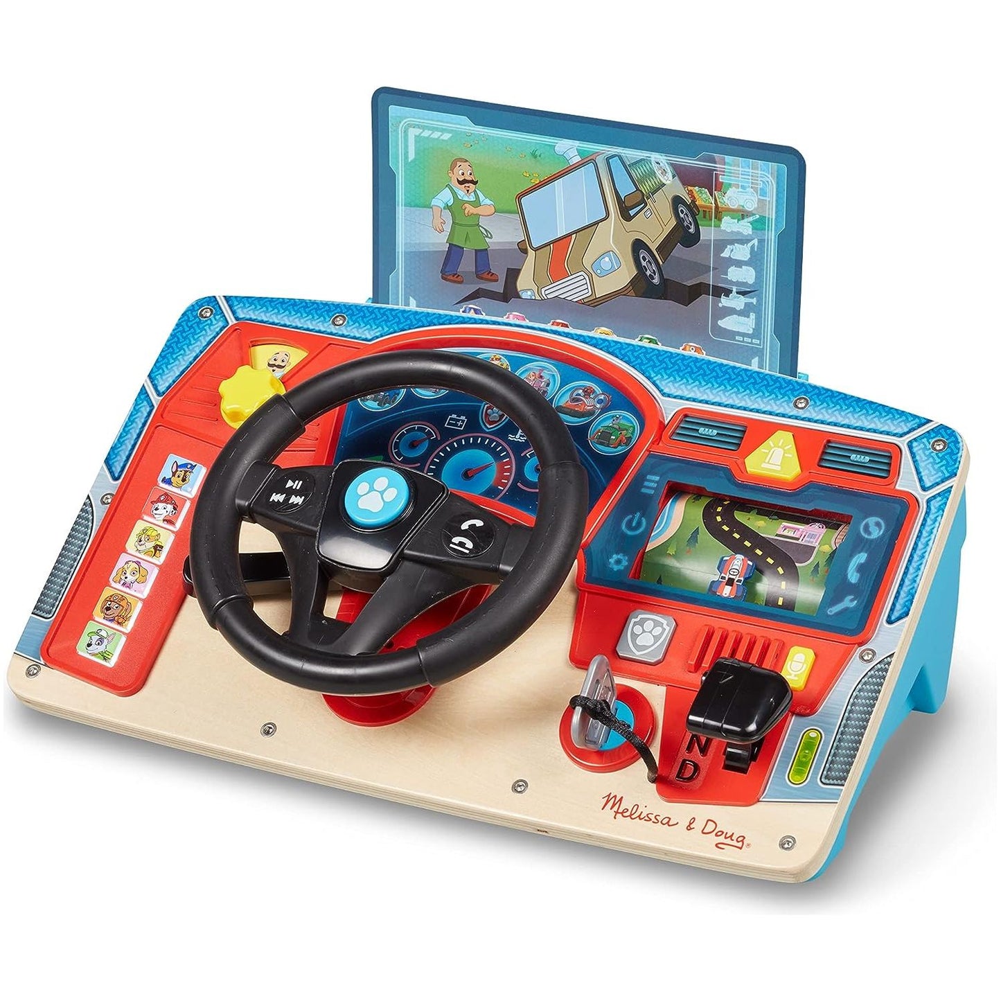 Melissa & Doug | PAW Patrol | Wooden Rescue Mission Dashboard | 4 Parts